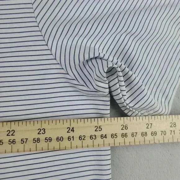 Lot Of 2 Callaway Opti-Dri Golf Polo Short Sleeve Shirt Blue Striped Sz XL - Picture 10 of 12
